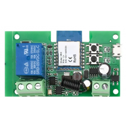 1-kanałowy moduł przekaźnika WiFi 7-32V AC/DC USB Tuya Smart Life