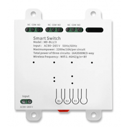 4-kanałowy moduł przekaźnikowy WiFi + Bluetooth MD-BL1/4