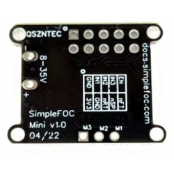 Moduł sterownika silnika SimpleFOC Mini na układzie DRV8313