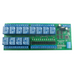12-kanałowy moduł przekaźnikowy IO RS485 Modbus RTU 12V