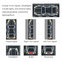 Zestaw do nauki lutowania symulator jazdy KIT DIY