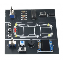 Zestaw do nauki lutowania symulator jazdy KIT DIY