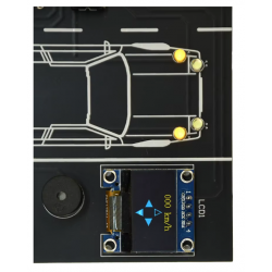 Zestaw do nauki lutowania symulator jazdy KIT DIY