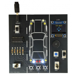 Zestaw do nauki lutowania symulator jazdy KIT DIY