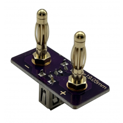 Adapter testowy zasilacza DC do USB 5V wtyki bananowe 19.05mm