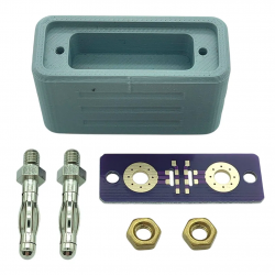 Rezystor wzorcowy do multimetru zestaw DIY wtyk bananowy