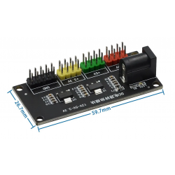 Moduł zasilacza uniwersalnego DC-DC 12V do 3.3V / 5V / 12V