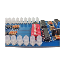 Wskaźnik wysterowania audio 2x40 LED VU GHXamp