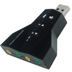 Karta dźwiękowa USB / AUDIO 3D / Vitrual 7.1CH / FullDuplex