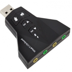 Karta dźwiękowa USB / AUDIO 3D / Vitrual 7.1CH / FullDuplex