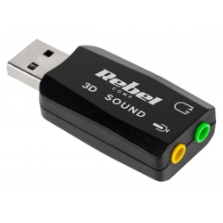 Karta dźwiękowa USB 5.1 Rebel KOM0638