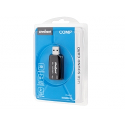 Karta dźwiękowa USB 5.1 Rebel KOM0638