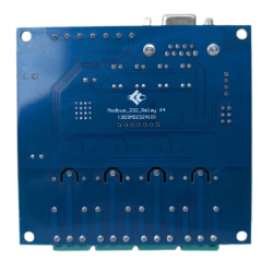 Moduł przekaźnikowy 4 kanałowy Modbus RTU RS232/TTL UART