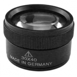 Profesjonalna lupa 30X optyczna czarna