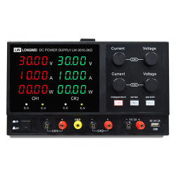 Zasilacz laboratoryjny regulowany 3 kanały LW-1003-2KD 0-100V 0-3A 620W czarny LongWei