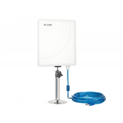 Aktywna antena WiFi USB 5GHz M-Life ML0649-5
