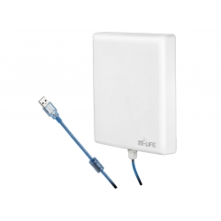 Aktywna antena WiFi USB 2,4GHz M-Life ML0649
