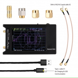 NanoVNA-H4 analizator sieci wektorowej 10kHz - 1,5GHz  Zeenko