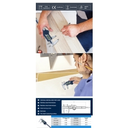 Profesjonalna suwmiarka elektroniczna cyfrowa 0-150mm SHAHE