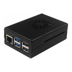 Obudowa aluminiowa do Raspberry Pi 5  + wentylator z radiatorem