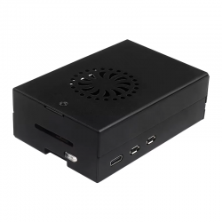 Obudowa aluminiowa do Raspberry Pi 5  + wentylator z radiatorem