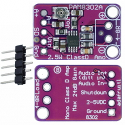 Moduł wzmacniacza audio 2.5W Mono Klasa D PAM8302A