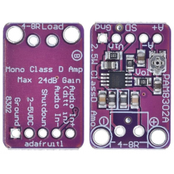 Moduł wzmacniacza audio 2.5W Mono Klasa D PAM8302A
