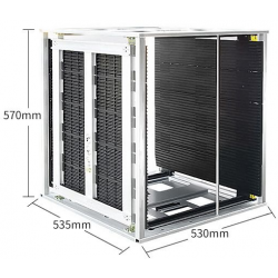 Magazynek stojak do płytek drukowanych PCB SMT typu Rack ESD 535x530x570mm SK1302