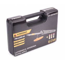 Lutownica grzałkowa wypalarka POWERMAT PM-LOW-60