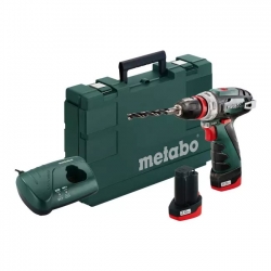 Wiertarko-wkrętarka akumulatorowa Metabo PowerMaxx Quick 12V 2 x 2,0Ah 4007430244260 600156500
