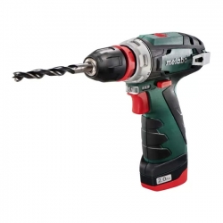 Wiertarko-wkrętarka akumulatorowa Metabo PowerMaxx Quick 12V 2 x 2,0Ah 4007430244260 600156500