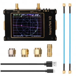 NanoVNA-F V2 analizator sieci wektorowej 50kHz - 3GHz S-A-A-2 NanoVNA V2