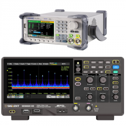 Zestaw promocyjny Siglent: SDS802X-HD oscyloskop + SDG1032X generator