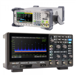 Zestaw promocyjny Siglent: SDS804X-HD oscyloskop + SDG1032X generator