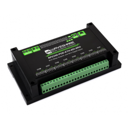 Moduł przemysłowy RP2350 z 8 przekaźnikami 8-DI, 8-RO i Ethernetem PoE Waveshare