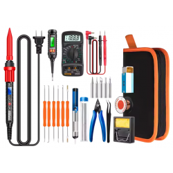 SL106-24 zestaw 24w1 lutownica + multimetr AN8205C + tester B16 180°C – 520°C Aneng