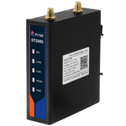 ST208S przemysłowy most bezprzewodowy Wi-Fi do PLC 2.4GHz 300Mbps PUSR