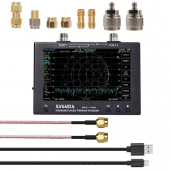SV4401A analizator sieci wektorowych VNA 50kHz-4.4GHz z 7" wyświetlaczem dotykowym