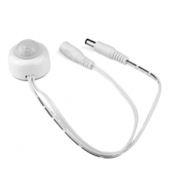 Czujnik ruchu PIR z czujnikiem zmierzchu biały