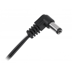 Złącze wtyk kątowy z przewodem 2,1x5,5mm URZ1201-3