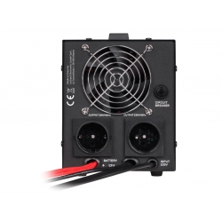 Zasilacz awaryjny KEMOT PROsinus-1000 12V 12V 230V 1000VA/700W kolor czarny URZ3406B