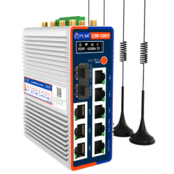 USR-G809 gigabitowy router przemysłowy WiFi 6, SFP, Dual SIM PUSR