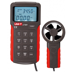 Anemometr UT361 - wiatromierz z pomiarem temperatury
