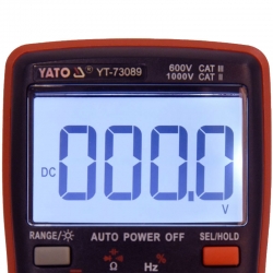 Multimetr cyfrowy automat TrueRMS LCD 9999 YT-73089