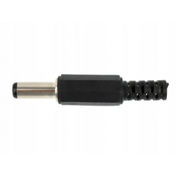 Wtyk DC 2,5mm/5,5mm na przewód