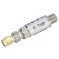 Konwerter impedancji 50 - 75 Ohm 0-3 GHz SMA męskie do żeńskie