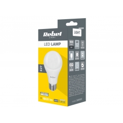 Lampa LED żarówka A65 16W E27 3000K 230V ZAR0509
