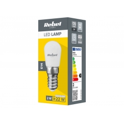 Lampa LED do lodówki Rebel 2W E14 4000K 230V ZAR0540