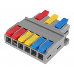 LT-636 szybkozłącze kostka elektryczna rozgałęźnik zasilania LT636