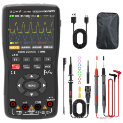 Cyfrowy multimetr z oscyloskopem 2x50MHz 280MSa/s 3w1 ZOYI ZT-706S
